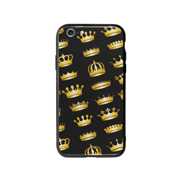 Coque Pour iPhone 6 Plus Couronnes Dorées - Coque Wiqeo 5€-10€, Estelle Adam, iPhone 6 Plus, Motif Wiqeo, Déstockeur de Coques Pour iPhone