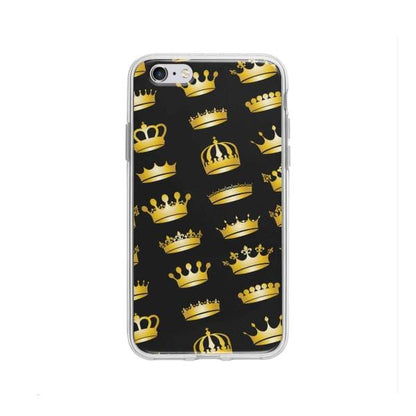 Coque Pour iPhone 6 Plus Couronnes Dorées - Coque Wiqeo 5€-10€, Estelle Adam, iPhone 6 Plus, Motif Wiqeo, Déstockeur de Coques Pour iPhone