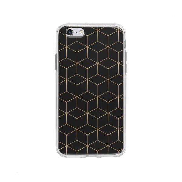 Coque Pour iPhone 6 Plus Cubes et Hexagones - Coque Wiqeo 5€-10€, Estelle Adam, iPhone 6 Plus, Motif Wiqeo, Déstockeur de Coques Pour iPhone