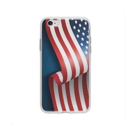 Coque Pour iPhone 6 Plus Drapeau U.S.A. - Coque Wiqeo 5€-10€, Drapeau, Estelle Adam, Illustration, iPhone 6 Plus Wiqeo, Déstockeur de Coques Pour iPhone