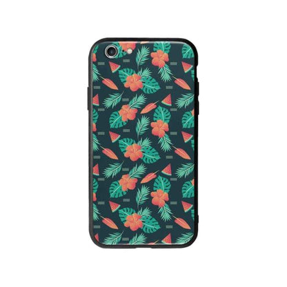 Coque Pour iPhone 6 Plus Été Floral - Coque Wiqeo 5€-10€, Estelle Adam, Feuilles, Fleur, iPhone 6 Plus, Motif Wiqeo, Déstockeur de Coques Pour iPhone