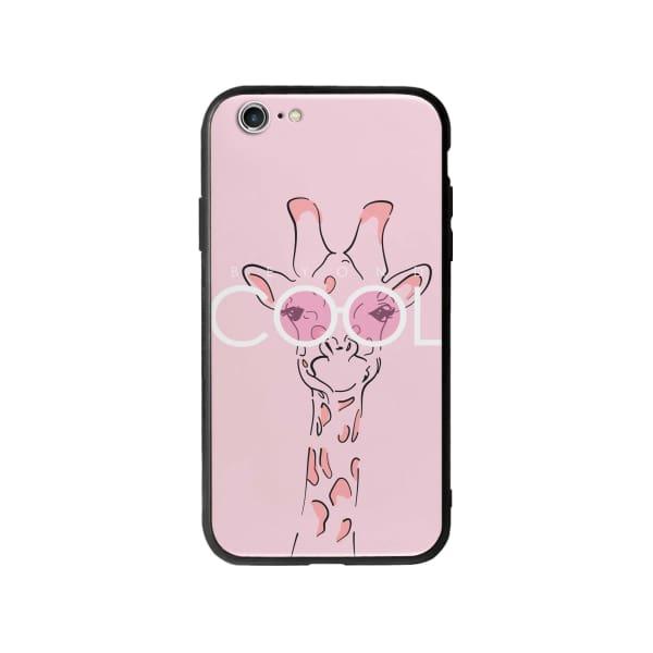 Coque Pour iPhone 6 Plus Girafe Cool - Coque Wiqeo 5€-10€, Animaux, Estelle Adam, Illustration, iPhone 6 Plus Wiqeo, Déstockeur de Coques Pour iPhone