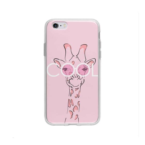 Coque Pour iPhone 6 Plus Girafe Cool - Coque Wiqeo 5€-10€, Animaux, Estelle Adam, Illustration, iPhone 6 Plus Wiqeo, Déstockeur de Coques Pour iPhone