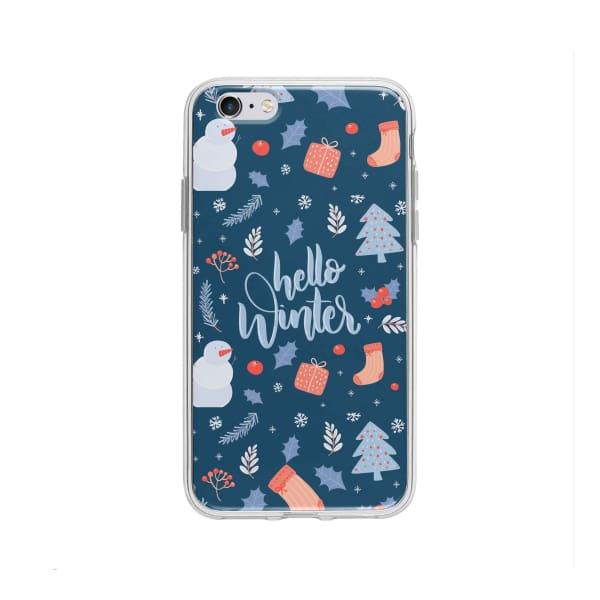 Coque Pour iPhone 6 Plus "Hello Winter" - Coque Wiqeo 5€-10€, Estelle Adam, iPhone 6 Plus, Motif Wiqeo, Déstockeur de Coques Pour iPhone