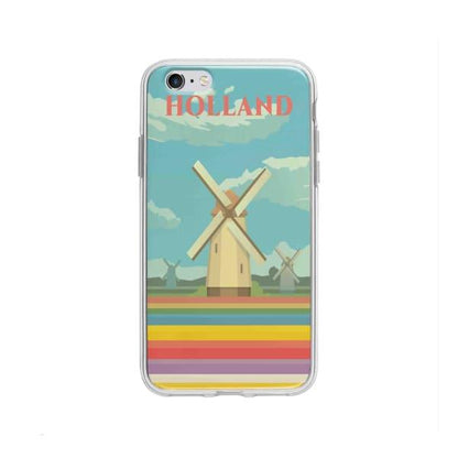 Coque Pour iPhone 6 Plus Hollande - Coque Wiqeo 5€-10€, Illustration, iPhone 6 Plus, Robert Guillory, Voyage Wiqeo, Déstockeur de Coques Pour iPhone