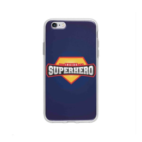 Coque Pour iPhone 6 Plus "Inside Superhero" - Coque Wiqeo 5€-10€, Estelle Adam, Illustration, iPhone 6 Plus Wiqeo, Déstockeur de Coques Pour iPhone