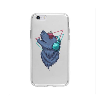 Coque Pour iPhone 6 Plus Loup Extatique - Coque Wiqeo 5€-10€, Estelle Adam, Illustration, iPhone 6 Plus, Motif Wiqeo, Déstockeur de Coques Pour iPhone