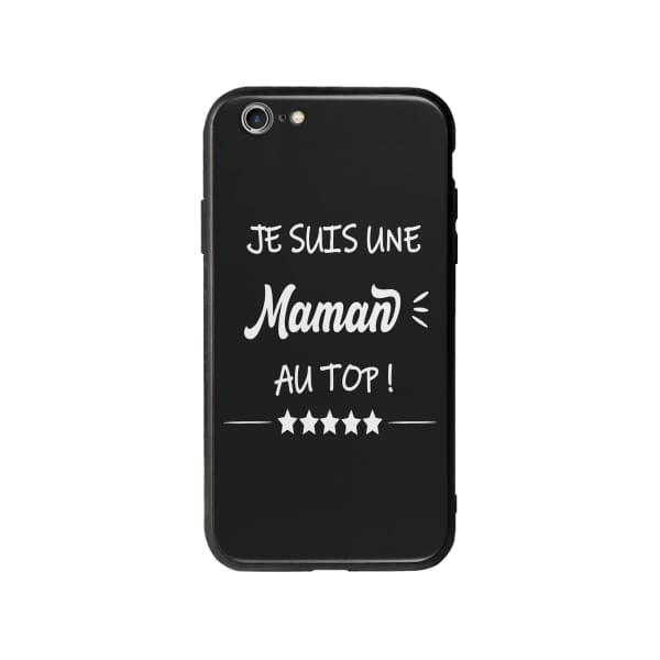 Coque Pour iPhone 6 Plus "Maman au Top" - Coque Wiqeo 5€-10€, Géraud Fournier, iPhone 6 Plus, Mignon Wiqeo, Déstockeur de Coques Pour iPhone