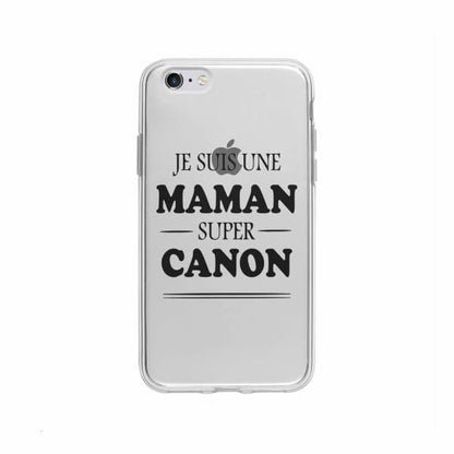 Coque Pour iPhone 6 Plus "Maman Canon" - Coque Wiqeo 5€-10€, Géraud Fournier, iPhone 6 Plus, Mignon Wiqeo, Déstockeur de Coques Pour iPhone