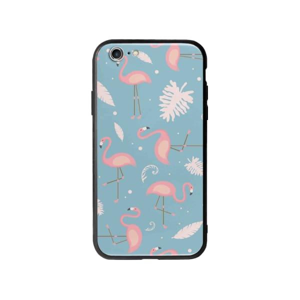 Coque Pour iPhone 6 Plus Motif Flamant Rose - Coque Wiqeo 5€-10€, Estelle Adam, Feuilles, iPhone 6 Plus, Motif Wiqeo, Déstockeur de Coques Pour iPhone