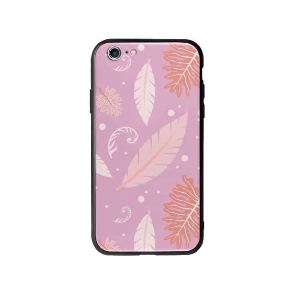 Coque Pour iPhone 6 Plus Nature Rose - Coque Wiqeo 5€-10€, Estelle Adam, Feuilles, iPhone 6 Plus, Motif Wiqeo, Déstockeur de Coques Pour iPhone