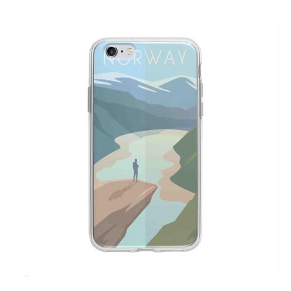 Coque Pour iPhone 6 Plus Norvège - Coque Wiqeo 5€-10€, Illustration, iPhone 6 Plus, Robert Guillory, Voyage Wiqeo, Déstockeur de Coques Pour iPhone