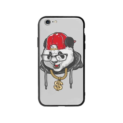 Coque Pour iPhone 6 Plus Panda Hiphop - Coque Wiqeo 5€-10€, Animaux, Estelle Adam, Illustration, iPhone 6 Plus Wiqeo, Déstockeur de Coques Pour iPhone