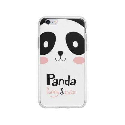 Coque Pour iPhone 6 Plus Panda Mignon - Coque Wiqeo 5€-10€, Animaux, Géraud Fournier, iPhone 6 Plus, Mignon Wiqeo, Déstockeur de Coques Pour iPhone