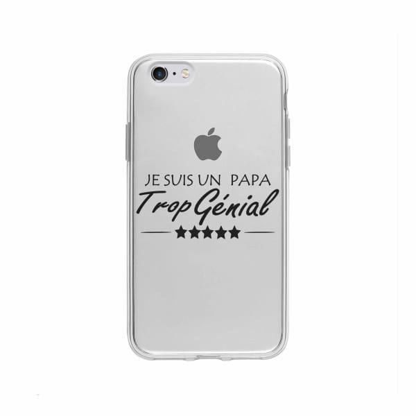 Coque Pour iPhone 6 Plus "Papa Génial" - Coque Wiqeo 5€-10€, Estelle Adam, iPhone 6 Plus, Motif Wiqeo, Déstockeur de Coques Pour iPhone