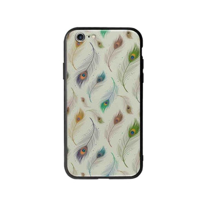 Coque Pour iPhone 6 Plus Plumes de Paon - Coque Wiqeo 5€-10€, Estelle Adam, Illustration, iPhone 6 Plus, Motif Wiqeo, Déstockeur de Coques Pour iPhone