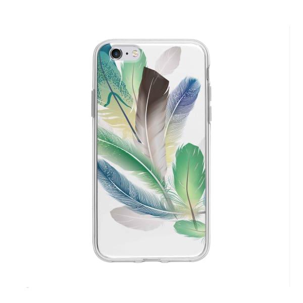 Coque Pour iPhone 6 Plus Plumes - Coque Wiqeo 5€-10€, Estelle Adam, Illustration, iPhone 6 Plus Wiqeo, Déstockeur de Coques Pour iPhone