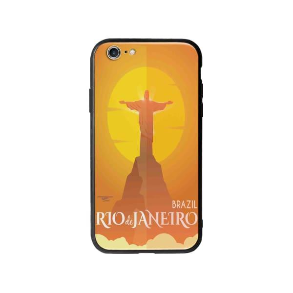 Coque Pour iPhone 6 Plus Rio de Janeiro - Coque Wiqeo 5€-10€, Estelle Adam, Illustration, iPhone 6 Plus, Voyage Wiqeo, Déstockeur de Coques Pour iPhone