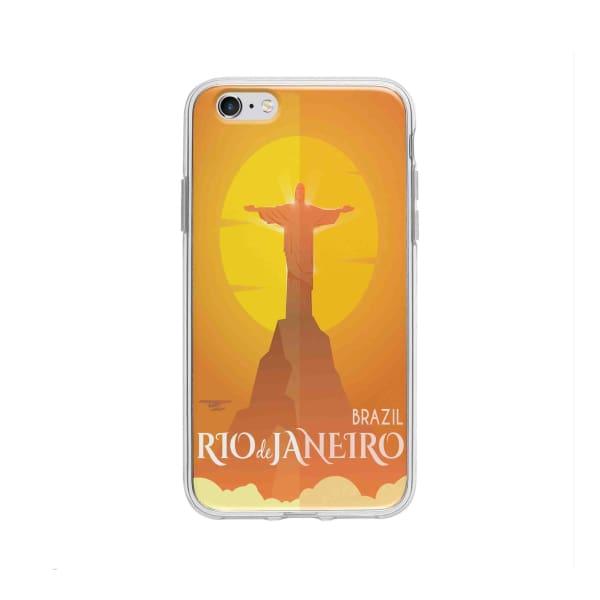 Coque Pour iPhone 6 Plus Rio de Janeiro - Coque Wiqeo 5€-10€, Estelle Adam, Illustration, iPhone 6 Plus, Voyage Wiqeo, Déstockeur de Coques Pour iPhone