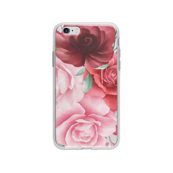 Coque Pour iPhone 6 Plus Roses - Coque Wiqeo 5€-10€, Albert Dupont, Fleur, iPhone 6 Plus Wiqeo, Déstockeur de Coques Pour iPhone