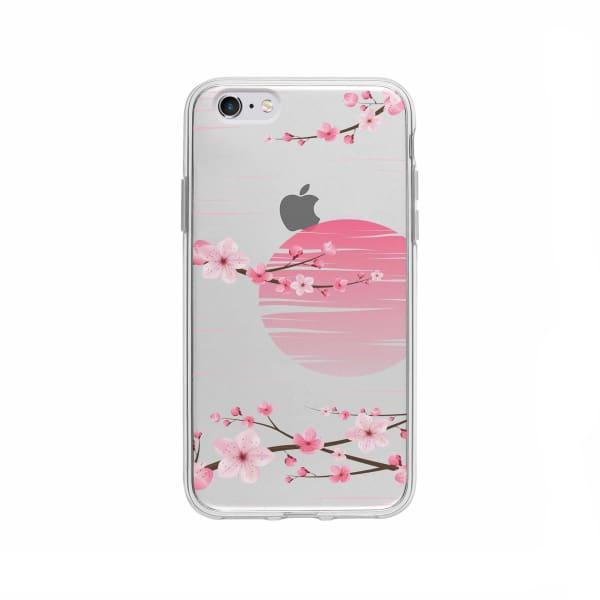 Coque Pour iPhone 6 Plus Sakura Blanc - Coque Wiqeo 5€-10€, Albert Dupont, Fleur, iPhone 6 Plus Wiqeo, Déstockeur de Coques Pour iPhone