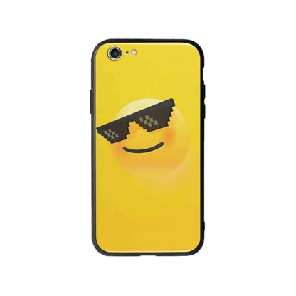 Coque Pour iPhone 6 Plus Smiley Lunettes - Coque Wiqeo 5€-10€, Estelle Adam, Illustration, iPhone 6 Plus Wiqeo, Déstockeur de Coques Pour iPhone