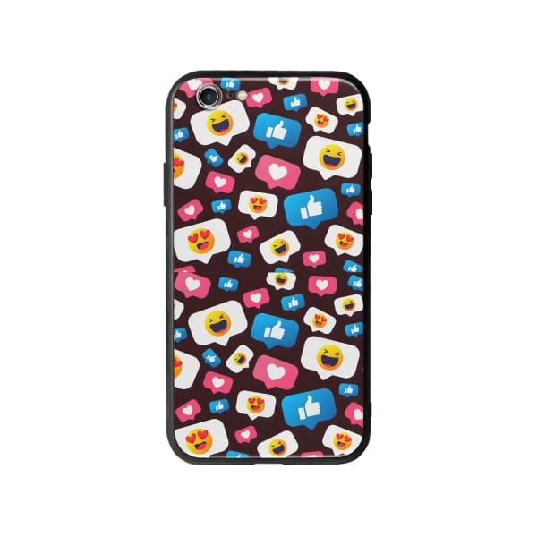 Coque Pour iPhone 6 Plus Smileys - Coque Wiqeo 5€-10€, Géraud Fournier, iPhone 6 Plus, Mignon, Motif Wiqeo, Déstockeur de Coques Pour iPhone