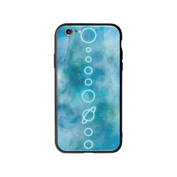 Coque Pour iPhone 6 Plus Système Solaire Néon - Coque Wiqeo 5€-10€, Estelle Adam, Illustration, iPhone 6 Plus, Motif Wiqeo, Déstockeur de Coques Pour iPhone