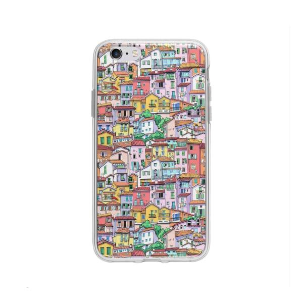 Coque Pour iPhone 6 Plus Ville - Coque Wiqeo 5€-10€, Estelle Adam, Illustration, iPhone 6 Plus Wiqeo, Déstockeur de Coques Pour iPhone