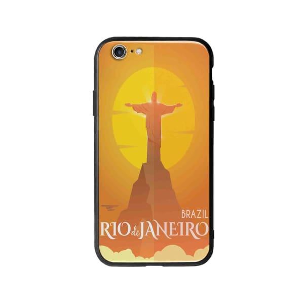 Coque Pour iPhone 6 Rio de Janeiro - Coque Wiqeo 5€-10€, Estelle Adam, Illustration, iPhone 6, Voyage Wiqeo, Déstockeur de Coques Pour iPhone