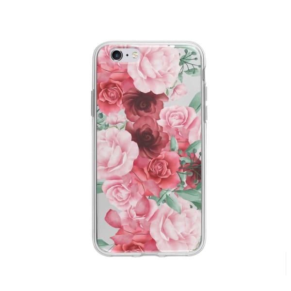 Coque Pour iPhone 6 Roses Fleuries - Coque Wiqeo 5€-10€, Albert Dupont, Fleur, iPhone 6 Wiqeo, Déstockeur de Coques Pour iPhone