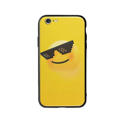 Coque Pour iPhone 6 Smiley Lunettes - Coque Wiqeo 5€-10€, Estelle Adam, Illustration, iPhone 6 Wiqeo, Déstockeur de Coques Pour iPhone