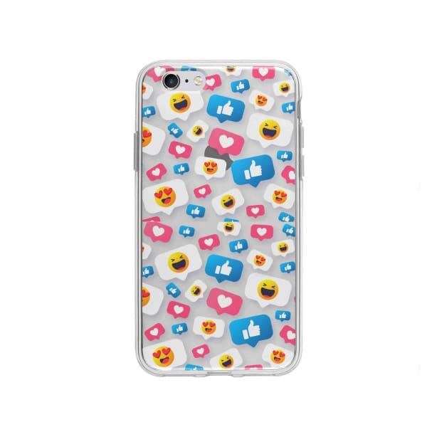 Coque Pour iPhone 6 Smileys - Coque Wiqeo 5€-10€, Géraud Fournier, iPhone 6, Mignon, Motif Wiqeo, Déstockeur de Coques Pour iPhone