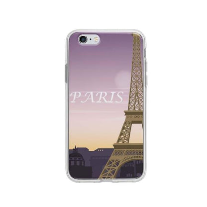 Coque Pour iPhone 6 Tour Eiffel - Coque Wiqeo 5€-10€, iPhone 6, Robert Guillory, Voyage Wiqeo, Déstockeur de Coques Pour iPhone