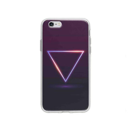 Coque Pour iPhone 6 Triangle Néon - Coque Wiqeo 5€-10€, Estelle Adam, Illustration, iPhone 6, Motif Wiqeo, Déstockeur de Coques Pour iPhone