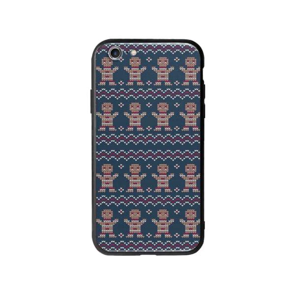 Coque Pour iPhone 6S Biscuit de Noël Tricoté - Coque Wiqeo 5€-10€, Estelle Adam, iPhone 6S, Motif, Noël Wiqeo, Déstockeur de Coques Pour iPhone