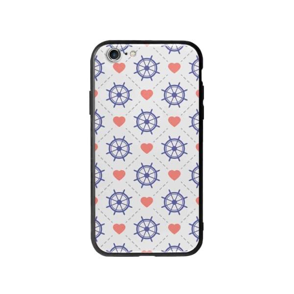 Coque Pour iPhone 6S Plus Barres et Cœurs - Coque Wiqeo 5€-10€, Cœurs, Estelle Adam, iPhone 6S Plus, Motif Wiqeo, Déstockeur de Coques Pour iPhone