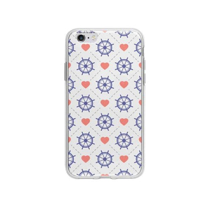 Coque Pour iPhone 6S Plus Barres et Cœurs - Coque Wiqeo 5€-10€, Cœurs, Estelle Adam, iPhone 6S Plus, Motif Wiqeo, Déstockeur de Coques Pour iPhone