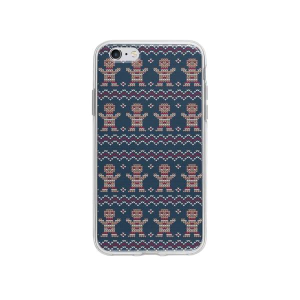 Coque Pour iPhone 6S Plus Biscuit de Noël Tricoté - Coque Wiqeo 5€-10€, Estelle Adam, iPhone 6S Plus, Motif, Noël Wiqeo, Déstockeur de Coques Pour iPhone