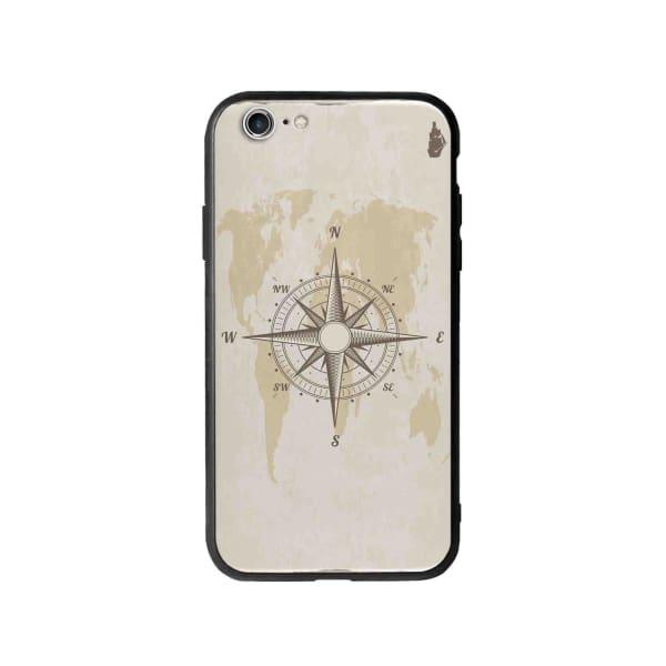 Coque Pour iPhone 6S Plus Boussole Nautique - Coque Wiqeo 5€-10€, Estelle Adam, Illustration, iPhone 6S Plus Wiqeo, Déstockeur de Coques Pour iPhone