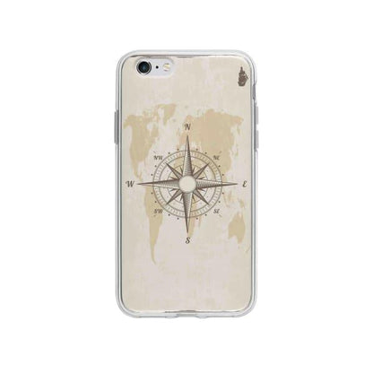 Coque Pour iPhone 6S Plus Boussole Nautique - Coque Wiqeo 5€-10€, Estelle Adam, Illustration, iPhone 6S Plus Wiqeo, Déstockeur de Coques Pour iPhone