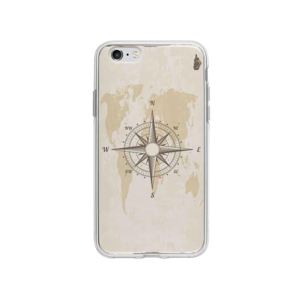 Coque Pour iPhone 6S Plus Boussole Nautique - Coque Wiqeo 5€-10€, Estelle Adam, Illustration, iPhone 6S Plus Wiqeo, Déstockeur de Coques Pour iPhone