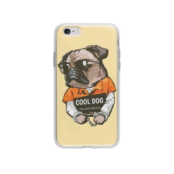 Coque Pour iPhone 6S Plus Carlin Prisonnier - Coque Wiqeo 5€-10€, Animaux, Estelle Adam, Illustration, iPhone 6S Plus Wiqeo, Déstockeur de Coques Pour iPhone