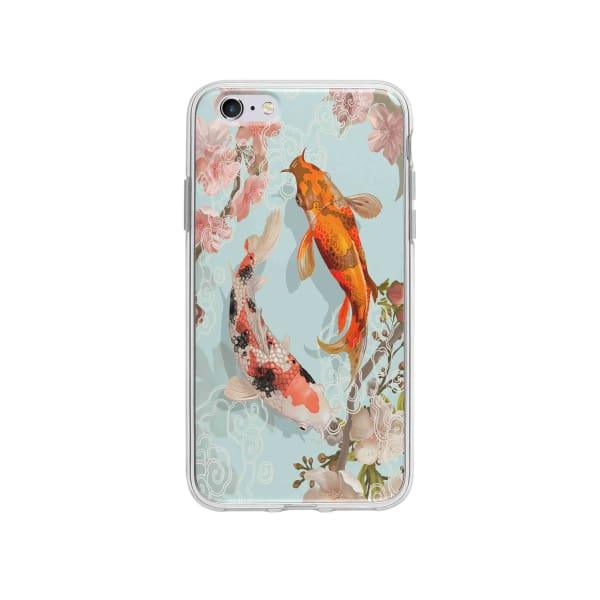 Coque Pour iPhone 6S Plus Carpes Koï - Coque Wiqeo 5€-10€, Estelle Adam, Illustration, iPhone 6S Plus Wiqeo, Déstockeur de Coques Pour iPhone