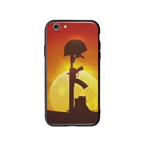 Coque Pour iPhone 6S Plus Casque et Fusil - Coque Wiqeo 5€-10€, Estelle Adam, Illustration, iPhone 6S Plus Wiqeo, Déstockeur de Coques Pour iPhone