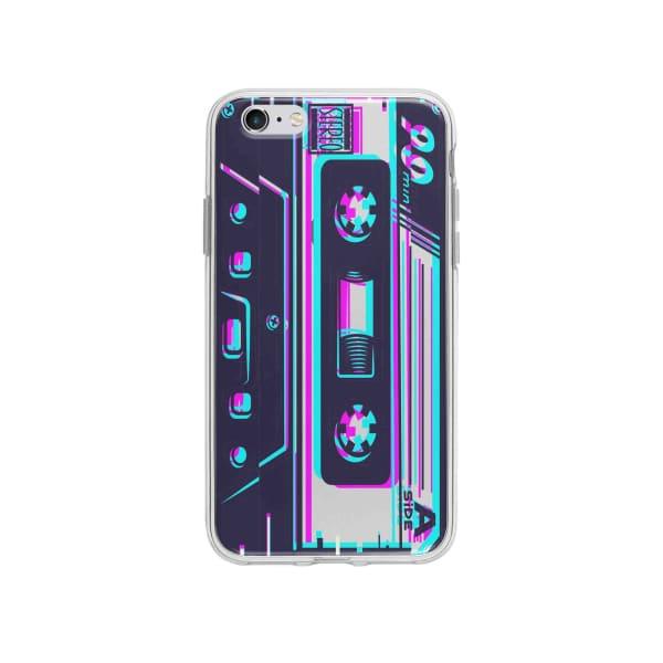 Coque Pour iPhone 6S Plus Cassette Glitché - Coque Wiqeo 5€-10€, Estelle Adam, Illustration, iPhone 6S Plus Wiqeo, Déstockeur de Coques Pour iPhone