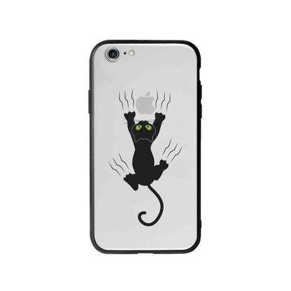 Coque Pour iPhone 6S Plus Chat Griffant - Coque Wiqeo 5€-10€, Géraud Fournier, Illustration, iPhone 6S Plus, Mignon Wiqeo, Déstockeur de Coques Pour iPhone