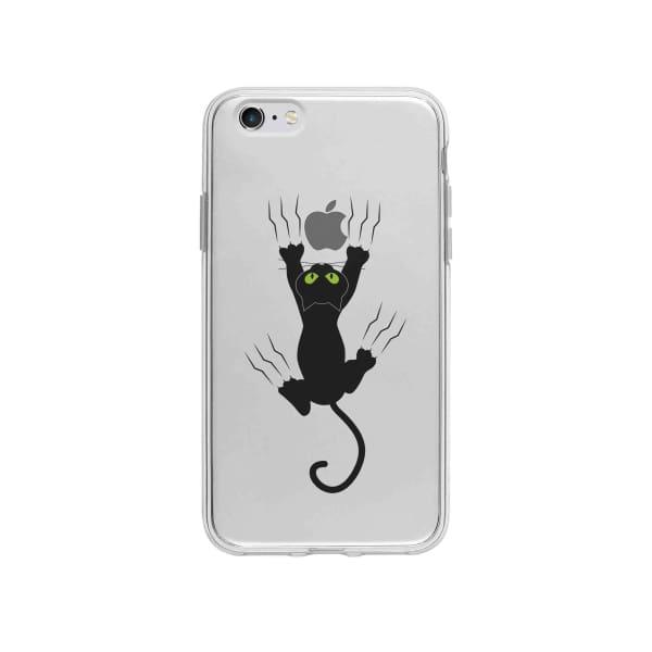 Coque Pour iPhone 6S Plus Chat Griffant - Coque Wiqeo 5€-10€, Géraud Fournier, Illustration, iPhone 6S Plus, Mignon Wiqeo, Déstockeur de Coques Pour iPhone