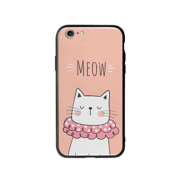 Coque Pour iPhone 6S Plus Chat Meow - Coque Wiqeo 5€-10€, Animaux, Géraud Fournier, iPhone 6S Plus, Mignon Wiqeo, Déstockeur de Coques Pour iPhone