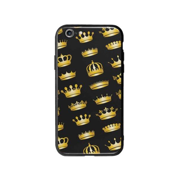 Coque Pour iPhone 6S Plus Couronnes Dorées - Coque Wiqeo 5€-10€, Estelle Adam, iPhone 6S Plus, Motif Wiqeo, Déstockeur de Coques Pour iPhone